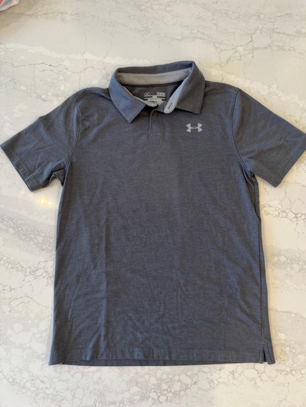 Under Armour Slate Gray Loose Performance Polo